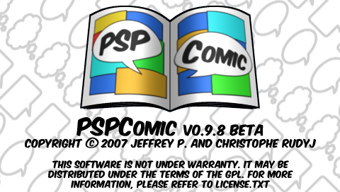PSP Comic v.0.9.8.