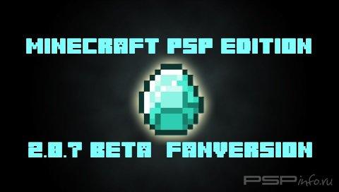 Minecraft PSP Edition v2.0.7 beta [FanVersion][HomeBrew][2018]