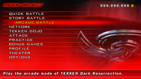  ,      Tekken dark ressurection  psp