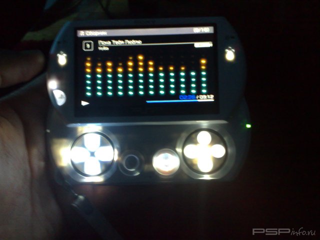 PSP GO + динамик + подсветка!!!