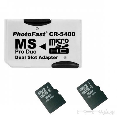 CR5400 MICRO SD to MS PRO DUO ADAPTER