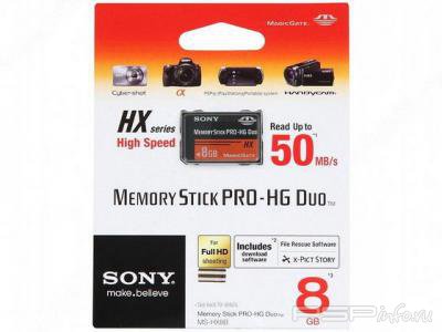 Продам Sony Memory Stick 8 ГБ