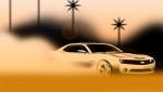 Camaro in motion