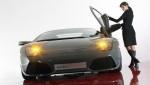 Lamborghini and girl