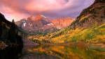Maroon Bells at Sunrise, Aspen