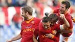 AS Roma celebrate