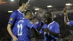 Birmingham City players celebrate