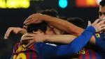 FC Barcelona celebrate