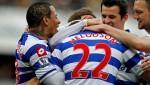 QPR players celebrate