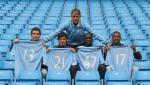 Man City players