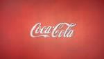 Логотип Coca Cola на красном фоне