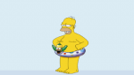 Гомер в спасательном круге