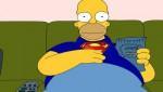 Гомер сидит на диване
