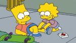 Барт и Лиза Симпсоны