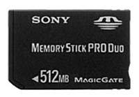 Memory Stick Pro Duo 512 MB