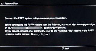 PlayStation Network   PSP