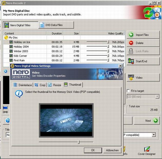 ��������������� ����� � Nero Recode