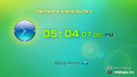 PSP Hardware Alarm Suite II
