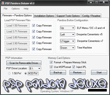 PSP Pandora Deluxe v 2.2
