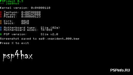 PSPIdent v0.3