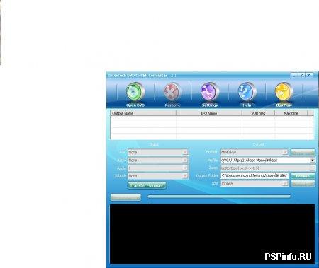 Intertech DVD To PSP Converter