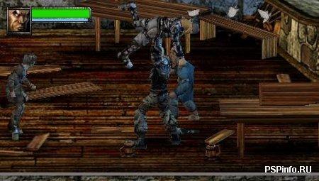 Unbound Saga -  beat'em up  PSP