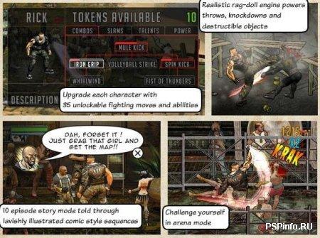 Unbound Saga -  beat'em up  PSP