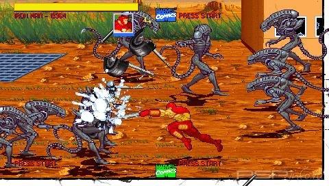 Marvel 2D side scrolling fighter