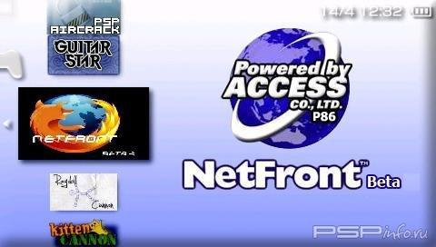 Netfront Internet Browser Beta 4 -   PSP-3000