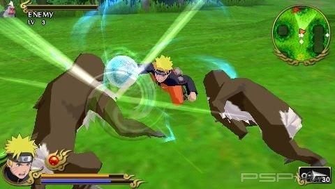 PSP Naruto Shippuuden: Legends: Akatsuki Rising -   