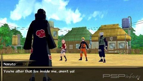 PSP Naruto Shippuuden: Legends: Akatsuki Rising -   