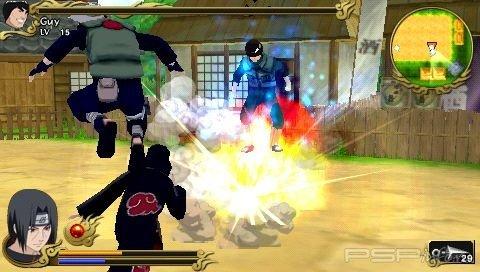PSP Naruto Shippuuden: Legends: Akatsuki Rising -   