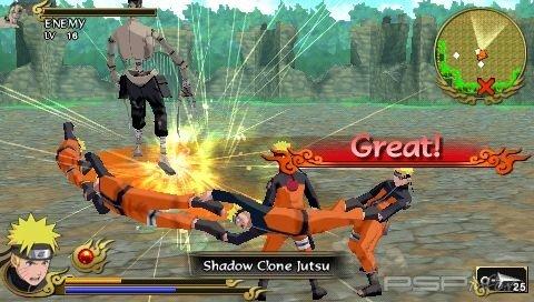 PSP Naruto Shippuuden: Legends: Akatsuki Rising -   