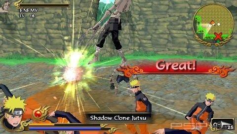 PSP Naruto Shippuuden: Legends: Akatsuki Rising -   