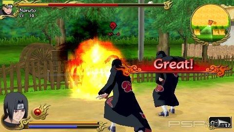 PSP Naruto Shippuuden: Legends: Akatsuki Rising -   
