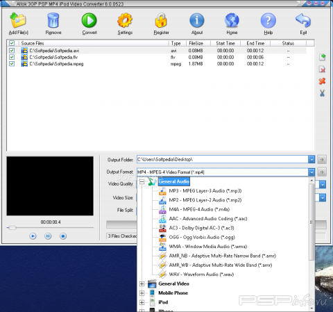 Allok 3GP PSP MP4 iPod Video Converter 6.2.0603+ serial