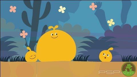 ����� ��������� �� ���� LocoRoco: Midnight Carnival.