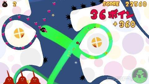 ����� ��������� �� ���� LocoRoco: Midnight Carnival.