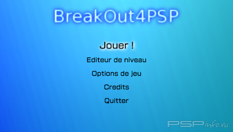 BreakOut4psp v 0.3.2