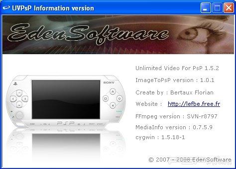 Unlimited Video For PSP 1.5.2