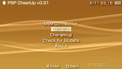 PSP CheatUp v0.31