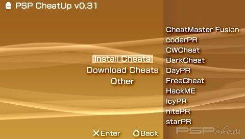 PSP CheatUp v0.31