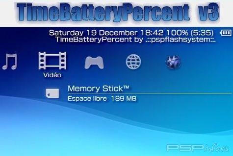 Time Battery Percent 3.0