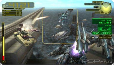 ������ ��������� � ������� Armored Core: Last Raven Portable