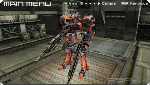 ������ ��������� � ������� Armored Core: Last Raven Portable