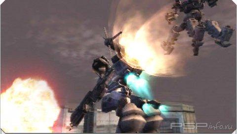 ������ ��������� � ������� Armored Core: Last Raven Portable