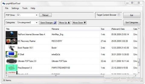PSP HB SortTool v2