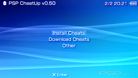 PSP CheatUp v0.50