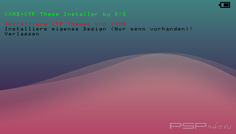 CTF + CXMB Theme Installer