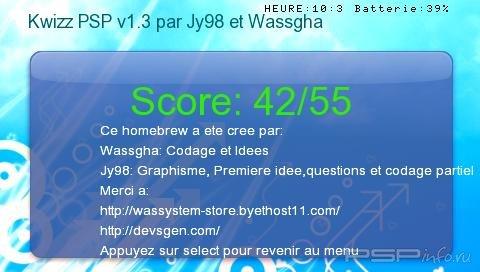 Kwizz PSP v1.3